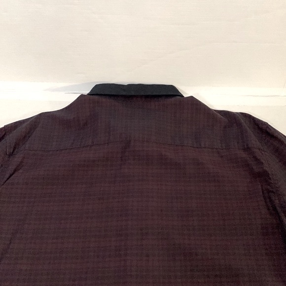 CALVIN KLEIN Body Fit, Plaid Long Sleeve, Sz. XL Button Down Dress Shirt/EUC - Picture 15 of 16